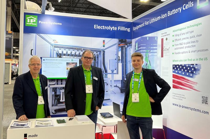 IP PowerSystems will exhibit at The Battery North America in Detroit! 